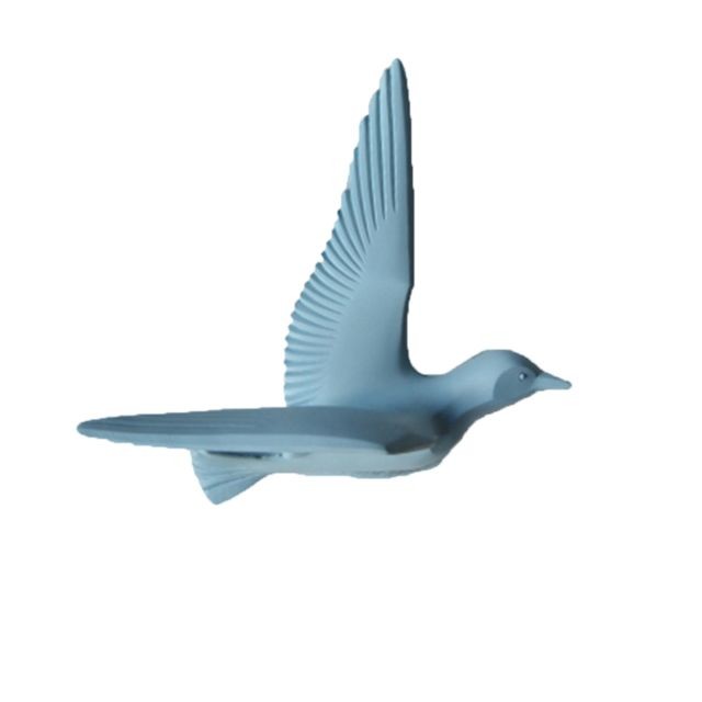 marque generique - Résine 3D Main Flying Seagull Oiseau Artisanat Murale Décoration Suspendue Bleu C marque generique  - Resine murale