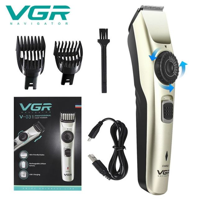 Centre de repassage marque generique VGR électrique Hommes Tondeuse à Cheveux Barbe Rasoir Sans Fil Tondeuse Kit De Coupe De Cheveux