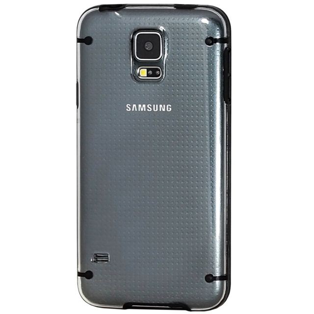 Coque, étui smartphone Kabiloo Coque plexiglass contour et griffes noire Galaxy S5