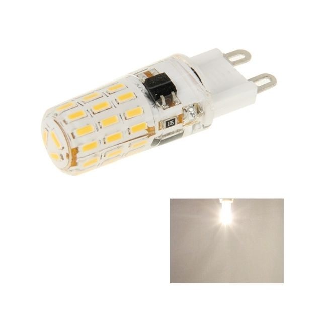 Wewoo - Ampoule de maïs G9 4.5W lumière blanche 280LM 36 LED SMD 4014, AC 220V - Ampoules LED G9