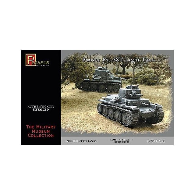 Pegasus Spiele - Pegasus PG7620A -A 1/72A Panzer 38T Light Tank Pegasus Spiele  - Pegasus Spiele