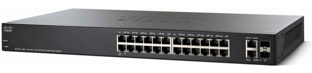 Cisco - CISCO - Small Business Smart Plus SF220-24P - Smart switch
