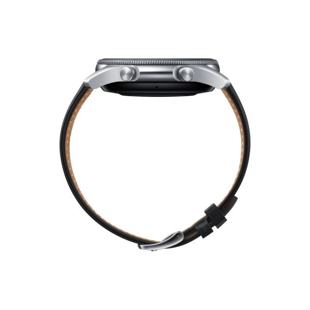 Montre connectée Galaxy Watch 3 - 45 mm - SM-R840NZSAEUB - Argent - Bracelet Noir