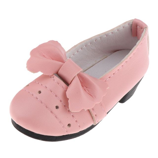 marque generique - 1/3 Chaussures BJD Bowknot Talons hauts pour Dollfie Girl Dress-up Accessoire Rose marque generique  - Accessoires chaussure