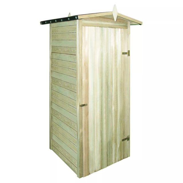 Vidaxl - vidaXL Abri de stockage pour jardin Pin Imprégné 100 x 210 cm - Garages en bois