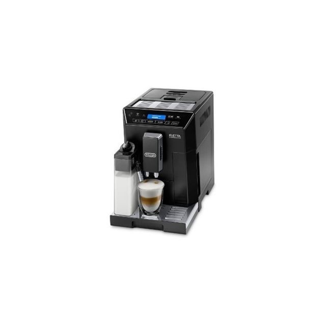 Delonghi - Machine à café Expresso broyeur ECAM 44.660.B Eletta Cappuccino - Noir - Cafetière broyeur Expresso - Cafetière