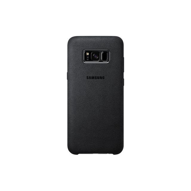 Samsung - Alcantara Case Galaxy S8 Plus - Noir Samsung  - Marchand Zoomici