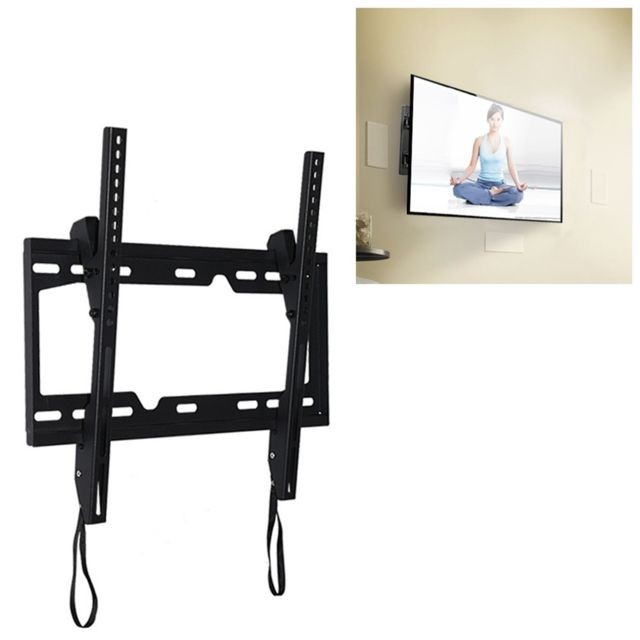 Wewoo - Support KT2267 de fixation murale pour téléviseur LCD à angle vertical réglable de 26 à 55 pouces avec cordon de serrage Wewoo  - Support et Bras