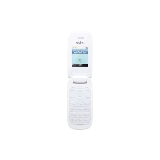 Echo - Téléphone portable ECHO Clap 2 Blanc - Téléphone mobile
