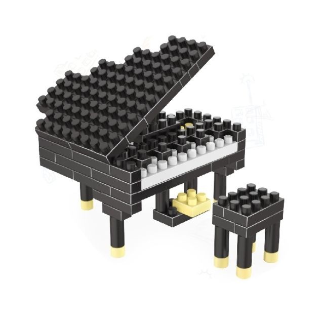 Wewoo - Jeu construction DIY a assemblé des jouets en plastique de bloc particules diamant modèle piano Wewoo  - Jeux de construction