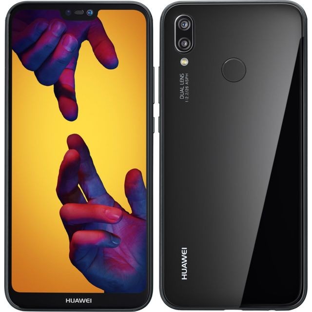 Huawei - HUAWEI - P20 Lite 128G Noir Huawei   - Smartphone Android Huawei p20 lite