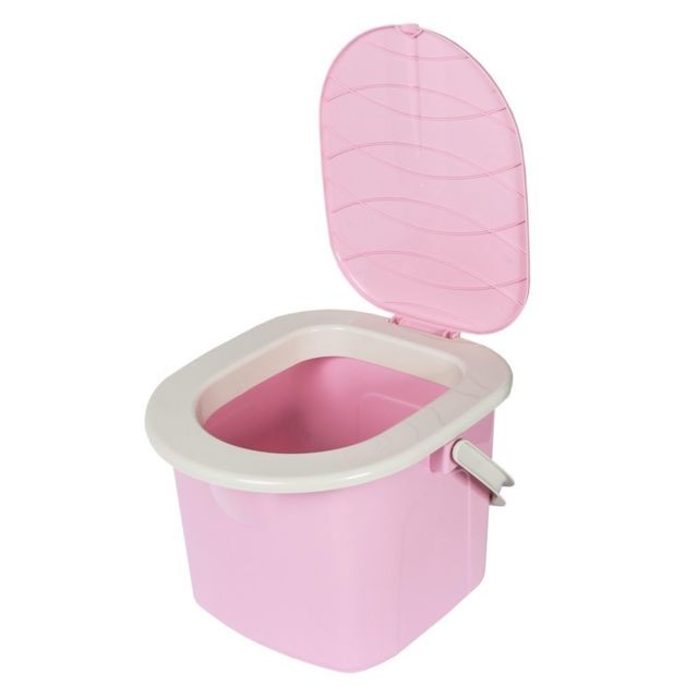Branq - Toilette touristique camping portable pour les enfants rose 15,5L BranQ Branq   - Bidet