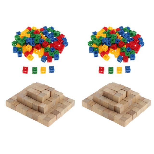 marque generique - blocs de construction bois jouet pour enfant bébé marque generique  - Bois de construction