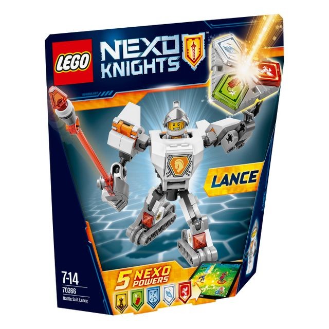 Briques Lego Lego NEXO KNIGHTS - La super armure de Lance - 70366