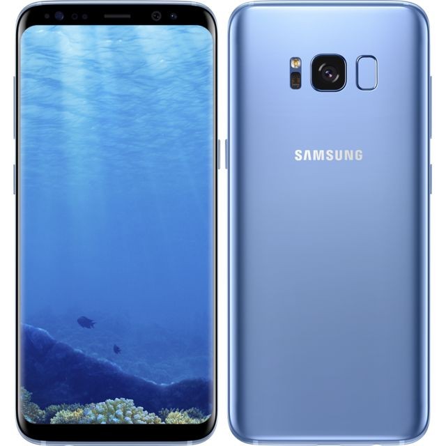 Smartphone Android Samsung Galaxy S8 - 64 Go - Bleu Océan