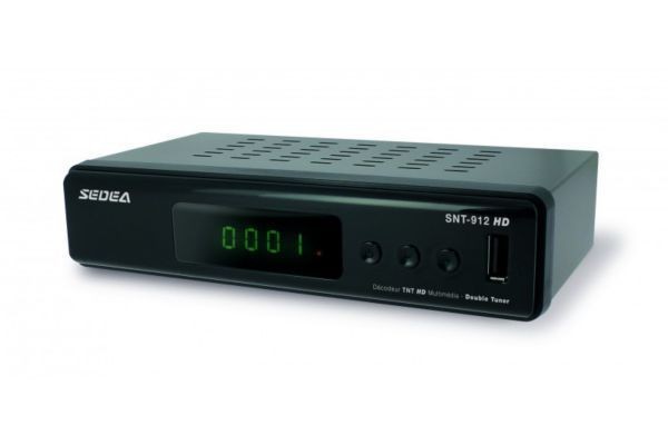 Sedea - Récepteur SEDEA SNT912HD double tuner - TNT (Télévision Numérique Terrestre)