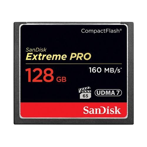 Sandisk - Carte Mémoire CompactFlash Extreme Pro - 128 Go - Carte mémoire