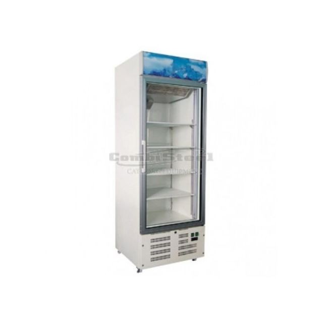 Réfrigérateur Combisteel Armoire réfrigérée vitrée - Négative 412 litres - Combisteel - R290Blanc acier peint1 PorteVitrée