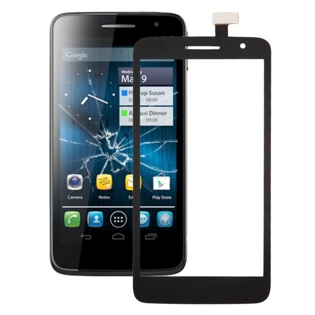 Wewoo - Pour Alcatel One Touch Scribe noir HD / 8008 écran tactile Digitizer Assemblée pièce détachée Wewoo  - Accessoire Smartphone