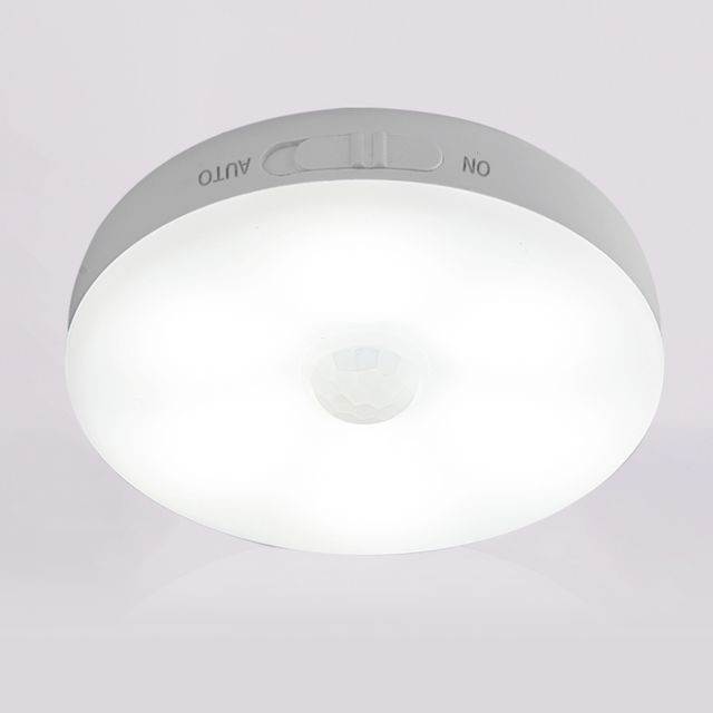 marque generique LED Sans Fil Sous Le Capteur De Mouvement De Lumière D'armoire Pour Armoire Blanche 700mAh