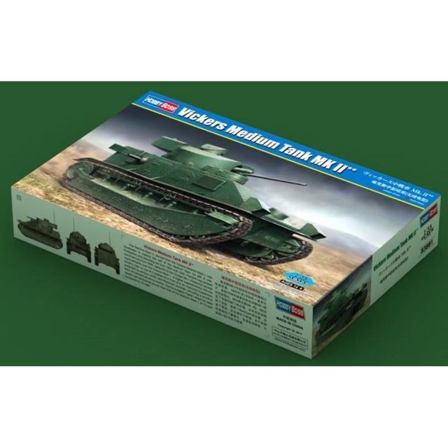 Hobby Boss - Maquette Char Vickers Medium Tank Mk Ii** Hobby Boss  - Maquettes & modélisme