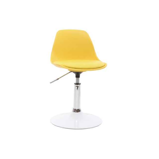 Miliboo - Chaise de bureau design enfant jaune STEEVY Miliboo  - Chaise design enfant