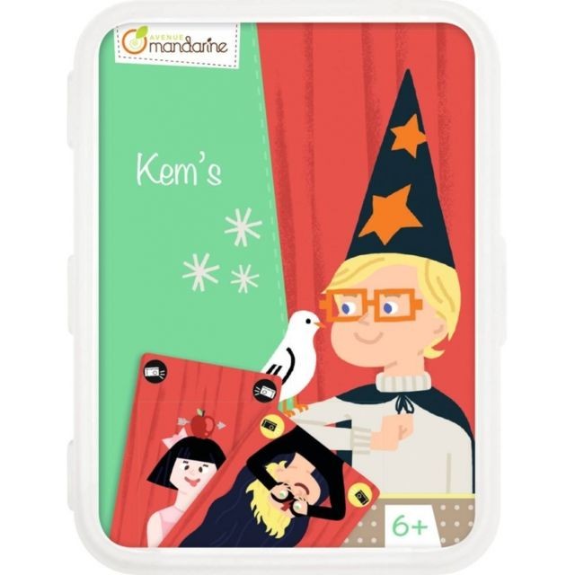 Avenue Mandarine - Jeux de cartes - Kem's Avenue Mandarine  - Carte kem
