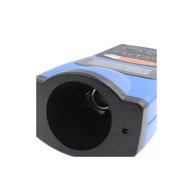 Mètres Outil de mètre de mesure bleu de distance de point laser ultrasonique LED