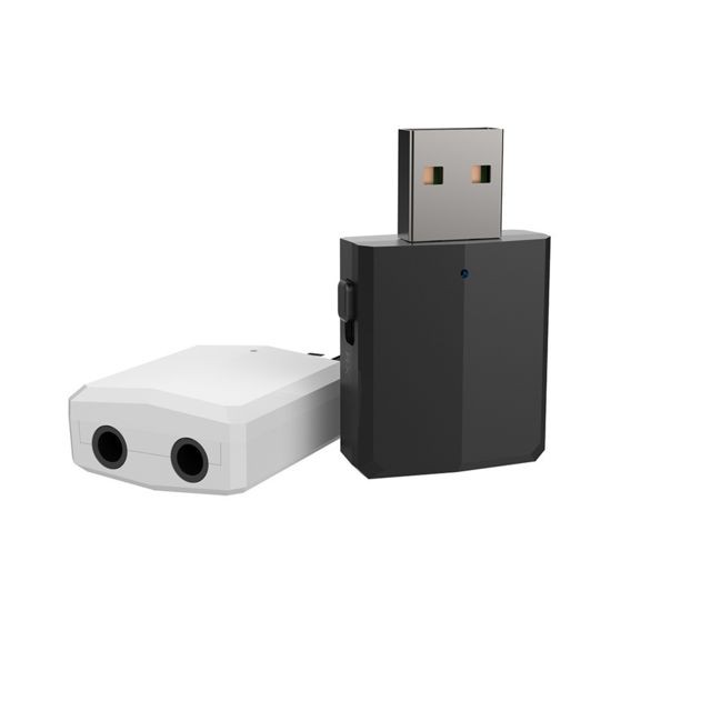 Wewoo Transmetteur sans fil JEDX-169P Audio USB 3 en 1 Récepteur Bluetooth 5.0 Émetteur TV Ordinateur Câble audio libre Noir