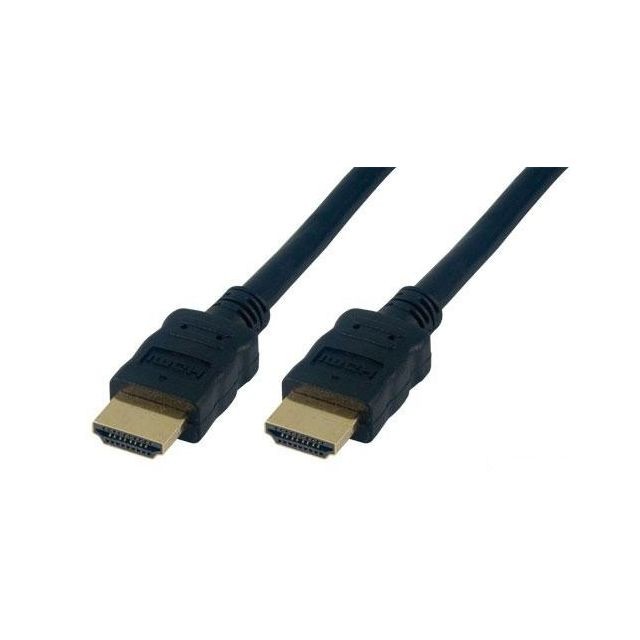 Mcl - MCL Câble HDMI haute vitesse 3D avec Ethernet mâle / mâle - 1m Mcl  - Câble HDMI