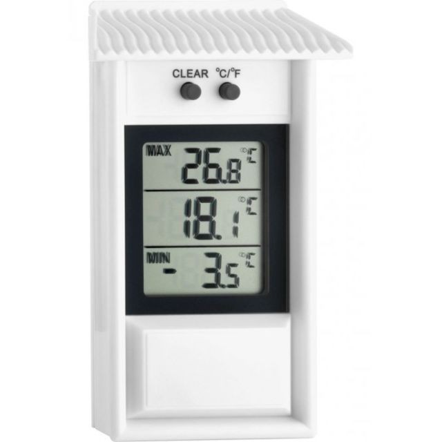 Détecteur connecté OI Thermomètres numériques intérieurs et extérieurs