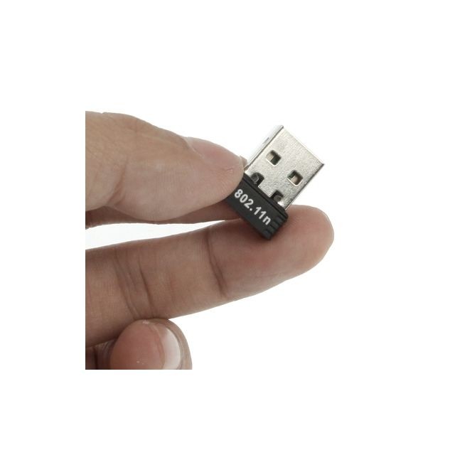 Carte réseau Clé Wifi USB noir CF-WU710N 150Mbps sans fil 802.11N USB réseau nano carte