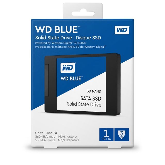 Western Digital - WD BLUE 250 Go 2.5'' SATA III (6 Gb/s) - SSD 2,5'' SATA SSD Interne