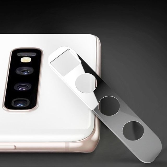 Wewoo - Couverture de protection d'objectif de caméra arrière de téléphone mobile en métal de complète 10D pour Samsung Galaxy S10 Wewoo  - Photo & Vidéo Numérique