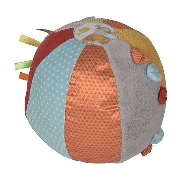 Jeux d'éveil Nicotoy Disney Baby - Balle d'activités bébé en tissu Winnie l'ourson Ø 18 cm