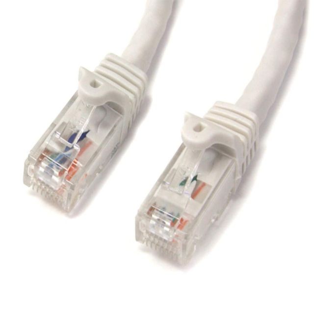 Startech - Câble réseau Cat6 Gigabit UTP sans crochet de 15m - Cordon Ethernet RJ45 anti-accroc - M/M - Gris Startech  - Cable rj45 15m