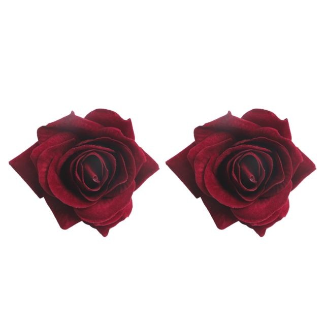 marque generique - Tête fleur rose artificielle, Rose Heads marque generique  - Décoration