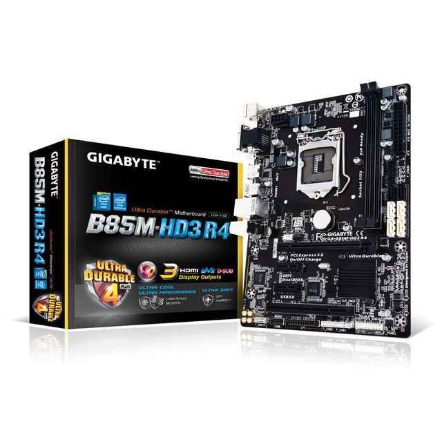 Gigabyte - Intel B85 HD3 - Micro-ATX - Carte Mère Intel lga 1150
