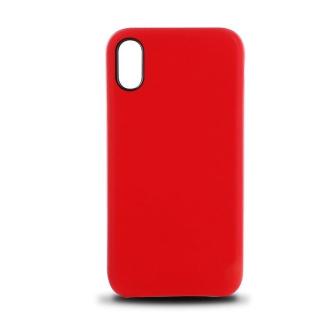 Mooov - Coque cuir PU pour iphone XR rouge Mooov  - Accessoire Smartphone