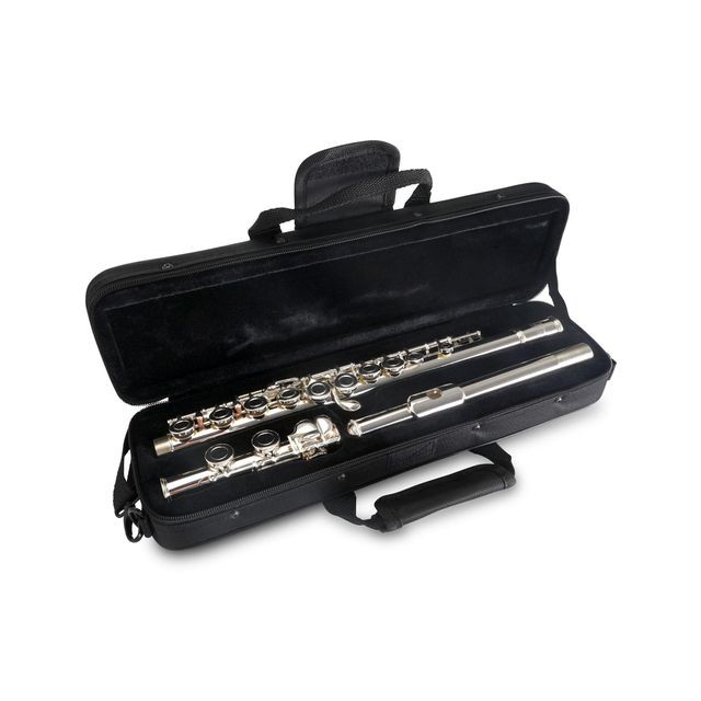 Classic Cantabile - Classic Cantabile FL-200 flûte traversière en maillechort - Instruments à vent Classic Cantabile