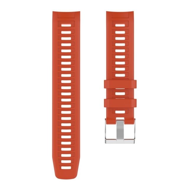 Accessoires bracelet connecté Bracelet en silicone rouge pour votre Garmin Instinct