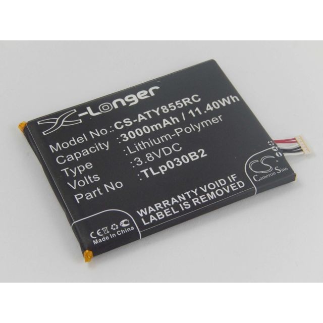 Modem / Routeur / Points d'accès Vhbw vhbw Li-Polymer batterie 3000mAh (3.8V) pour mobile LTE modem, Hotspot EE Osprey comme TLp030B2.