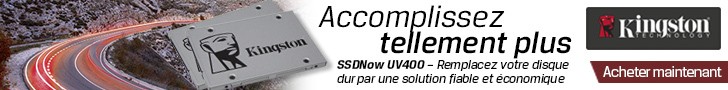 Kingston SSD Now UV400 banniere