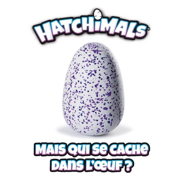 Peluches interactives Hatchimal Hatchimal Draggles violet - 6034335