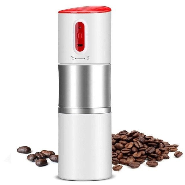 Wewoo - Machine à café expresso automatique avec à moulin à portable rechargeable blanc Wewoo - Wewoo