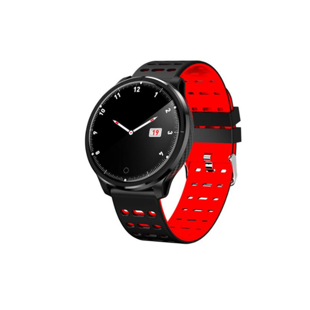 marque generique - YP Select 1.22 pouces Écran couleur Pression artérielle Moniteur de fréquence cardiaque Sport Bluetooth Smart Wristband Watch-Rouge marque generique  - Montre et bracelet connectés