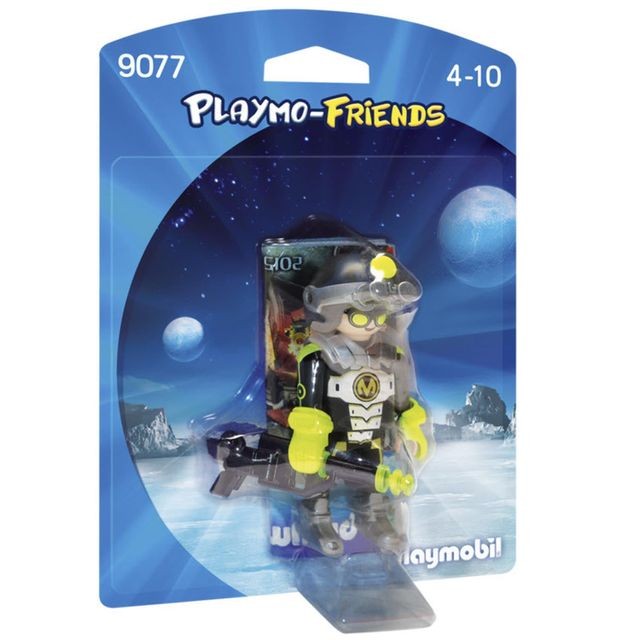 Playmobil - PLAYMOBIL 9077 Playmo-Friends - Espion des Méga Masters Playmobil  - Jeux de construction