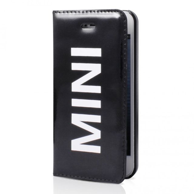Sacoche, Housse et Sac à dos pour ordinateur portable Mini Mini Etui Folio Vinyl Noir Apple Iphone 5/5s/se**