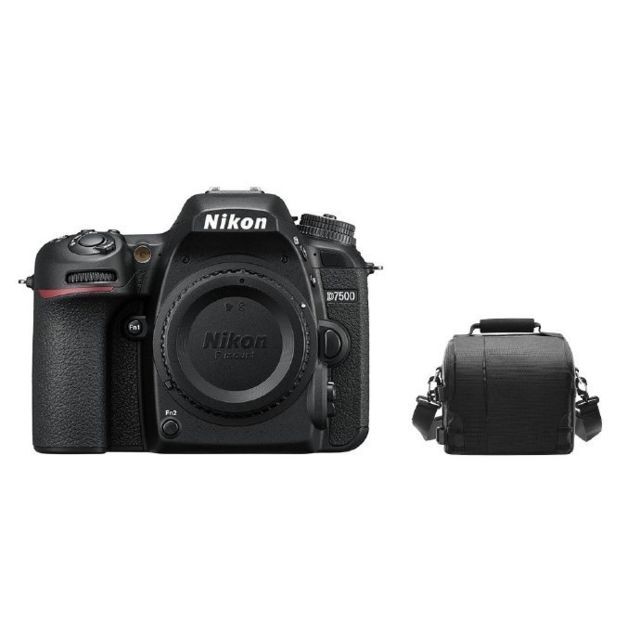 Nikon - NIKON D7500 Body + camera Bag - Reflex Numérique Nikon
