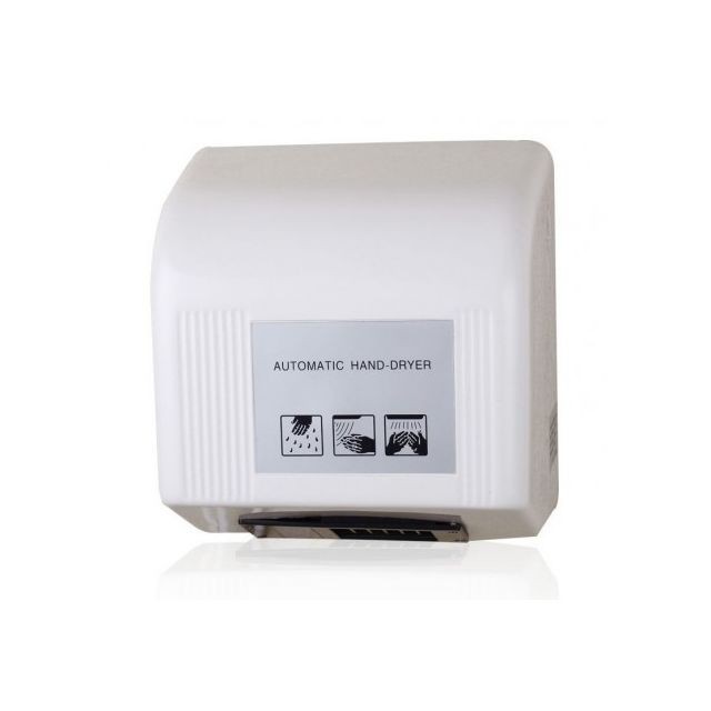 Desineo - Sèche-mains blanc Automatique 1800w à déclenchement infrarouge - Soin des cheveux